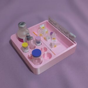 Small Peptide Reconstitution Station Tray