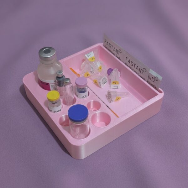 Small Peptide Reconstitution Station Tray Small Peptide Reconstitution Station Tray